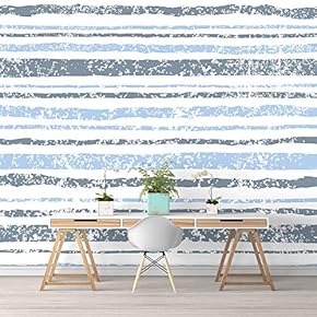 Wall Murals for Bedroom Abstract Geometric Lines Removable Wallpaper Peel and Stick Wall Stickers - 66x96 inches