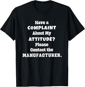 Funny Teenage Girl Sarcastic Moody Teenager Bad Attitude T-Shirt