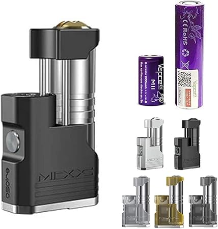 Amazon Aspire Sunbox Mixx 150 Mod Pseマーク取得vapcell 150付き ステルスmod Tuxedo ノーブランド品 バッテリー モッド