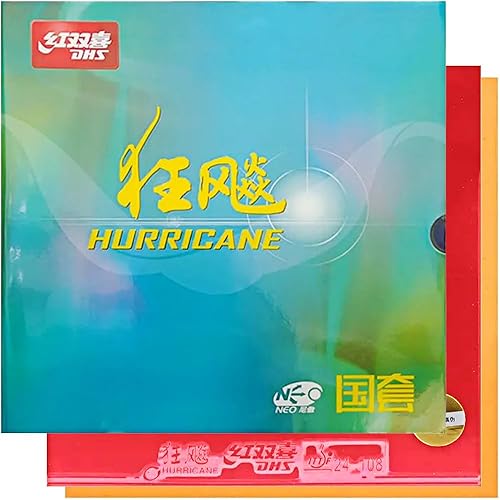 DHS Hurricane 3 Neo Table Tennis Rubber Original P... – Grandado - View #10