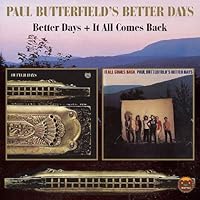 Paul Butterfield's Better Days Ablum Cover