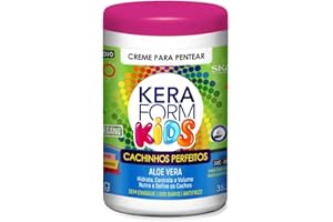 Skafe - Linha Keraform Kids (Cachinhos Perfeitos) - Creme Para Pentear Hidratante 1 Kg - (Kids Perfect Curls - Moisturizing Combing Cream 33.81 Fl Oz)
