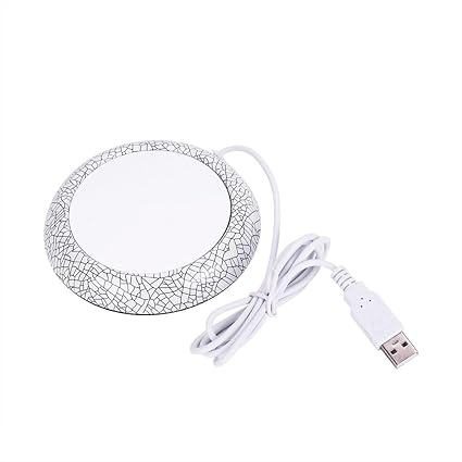 USB Tassenwärmer, Mini elektrische Tee Kaffee Becher Wärmer für Büro/Zuhause(Art 2.)