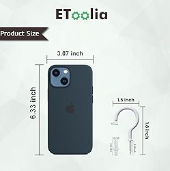 Etoolia 30 Pcs Ceiling Hooks for Hanging