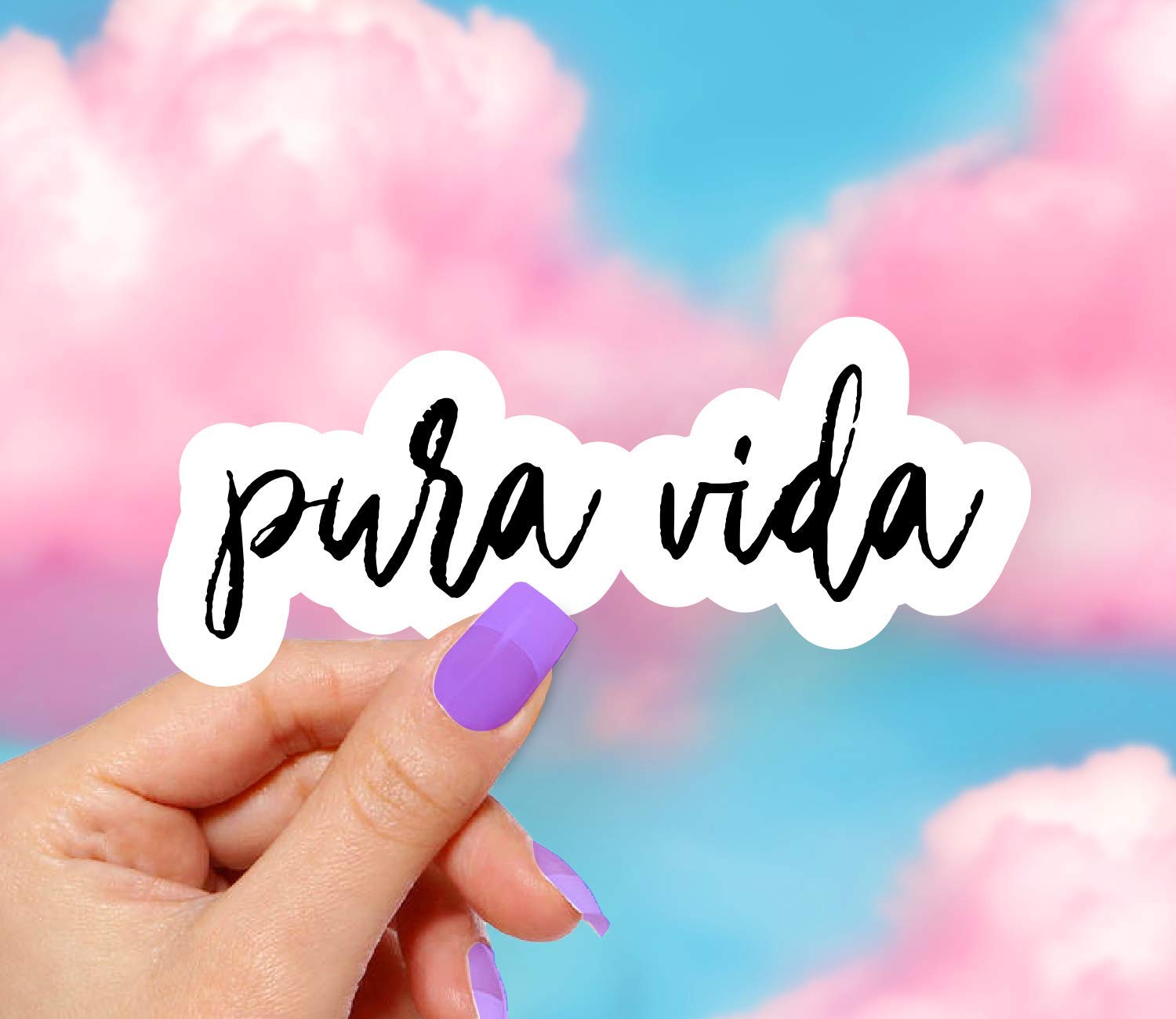 Pura Vida Vinyl Sticker Pack Of For Laptops Water Desertcart