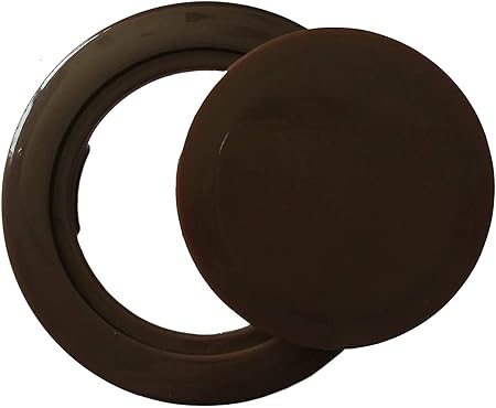 Amazon Com Do4u 2 Pcs Patio Garden Umbrella Table Hole Ring Plug Cover And Cap For Table Set Dark Brown Furniture Decor