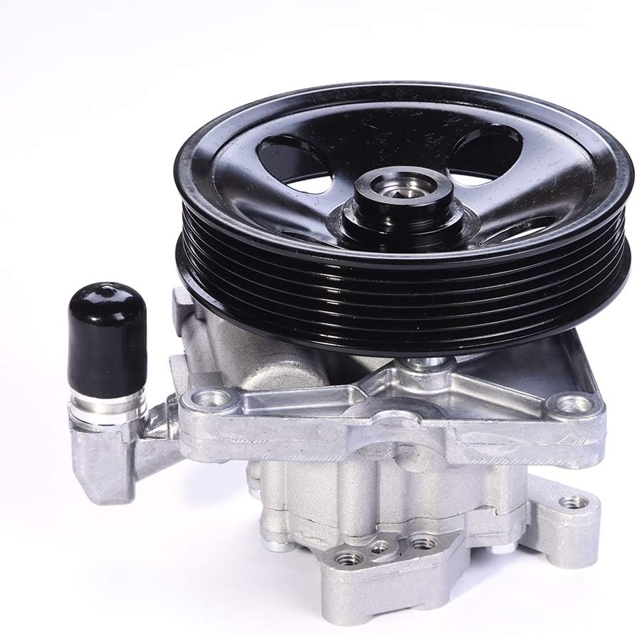 Ai CAR FUN Power Steering Pump with Pulley and Sensor Fit for Mercedes Benz W163 ML320 ML350 ML430 ML500 ML55