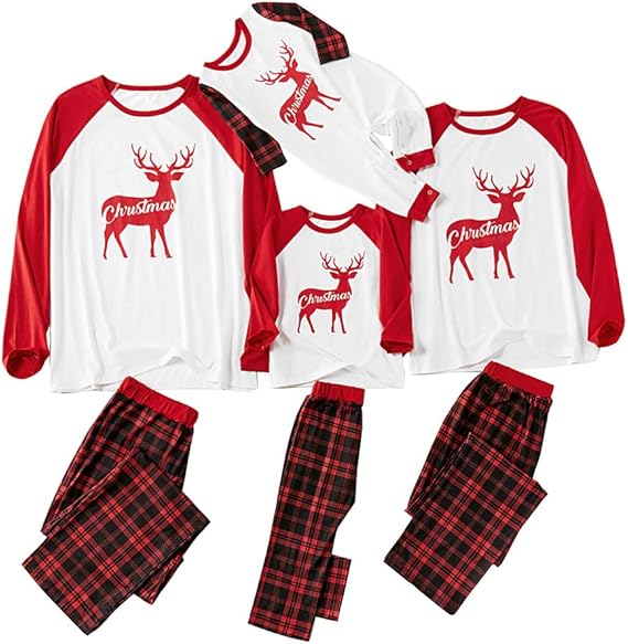 santa baby family pajamas