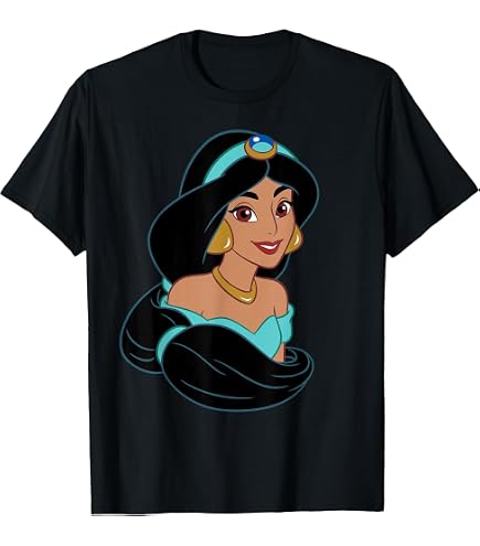 Amazon.com: Disney Aladdin Princess Jasmine and Magic Lamp 90s T