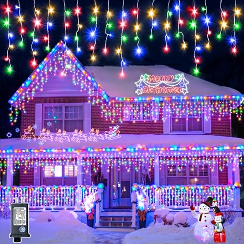 200 LED Icicle Lights