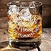1968 50th Birthday Lowball Whiskey Glass for Men and Women - Vintage Aged To Perfection - Anniversary Gift Idea for Him, Her, Husband or Wife - 50 Year Old Presents for Mom, Dad - 11 oz Bourbon Scotch