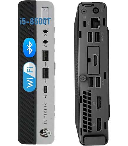 Amazon.com: HP EliteDesk 800 G4 4CB30UT Mini Desktop (2.1 GHz