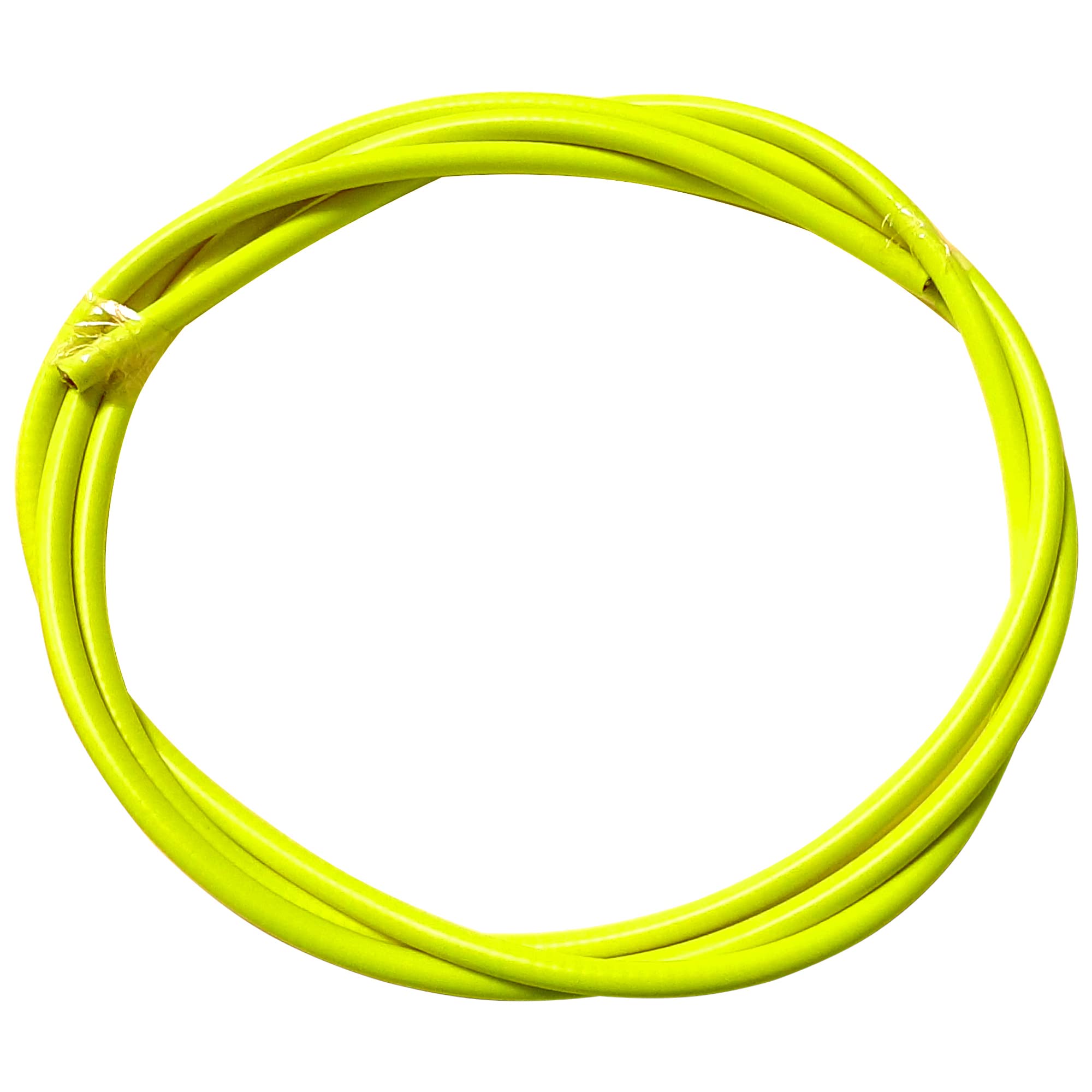 cyclingcolors Universal Bicycle Brake Sheath 5 mm Cable Mountain Bike Road City Insert Performance, 3 m (Fluorescent Yellow)
