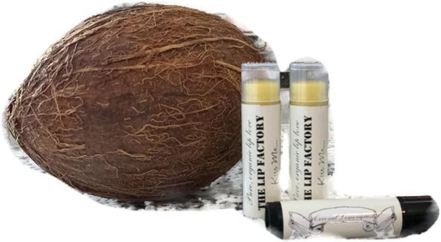 Coconut Lemongrass Organic Lip Balm