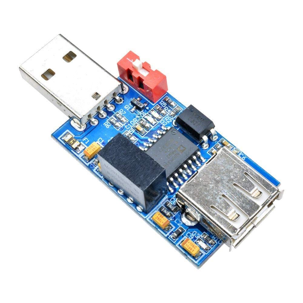 ICQUANZX 1500V USB to USB Isolator Board Protective Insulation ADUM4160 ADUM3160 Module