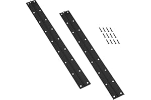 EYSOLD 2PCS Continuous & Piano Hinges,18-Inch Heavy Duty Stainless Steel 304 Continuous Hinges Piano Boat Hinges,0.05" Thickness,2" Open Width, Ideal for Folding Cabinet Doors,Piano Cabinets