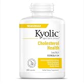 Kyolic Aged Garlic Extract Cholesterol Health* Formula 104, 300 Capsules | Odorless Organically Grown Aged Garlic Extract and Lecithin to Support Healthy Cholesterol and Heart Health, GMO-Free