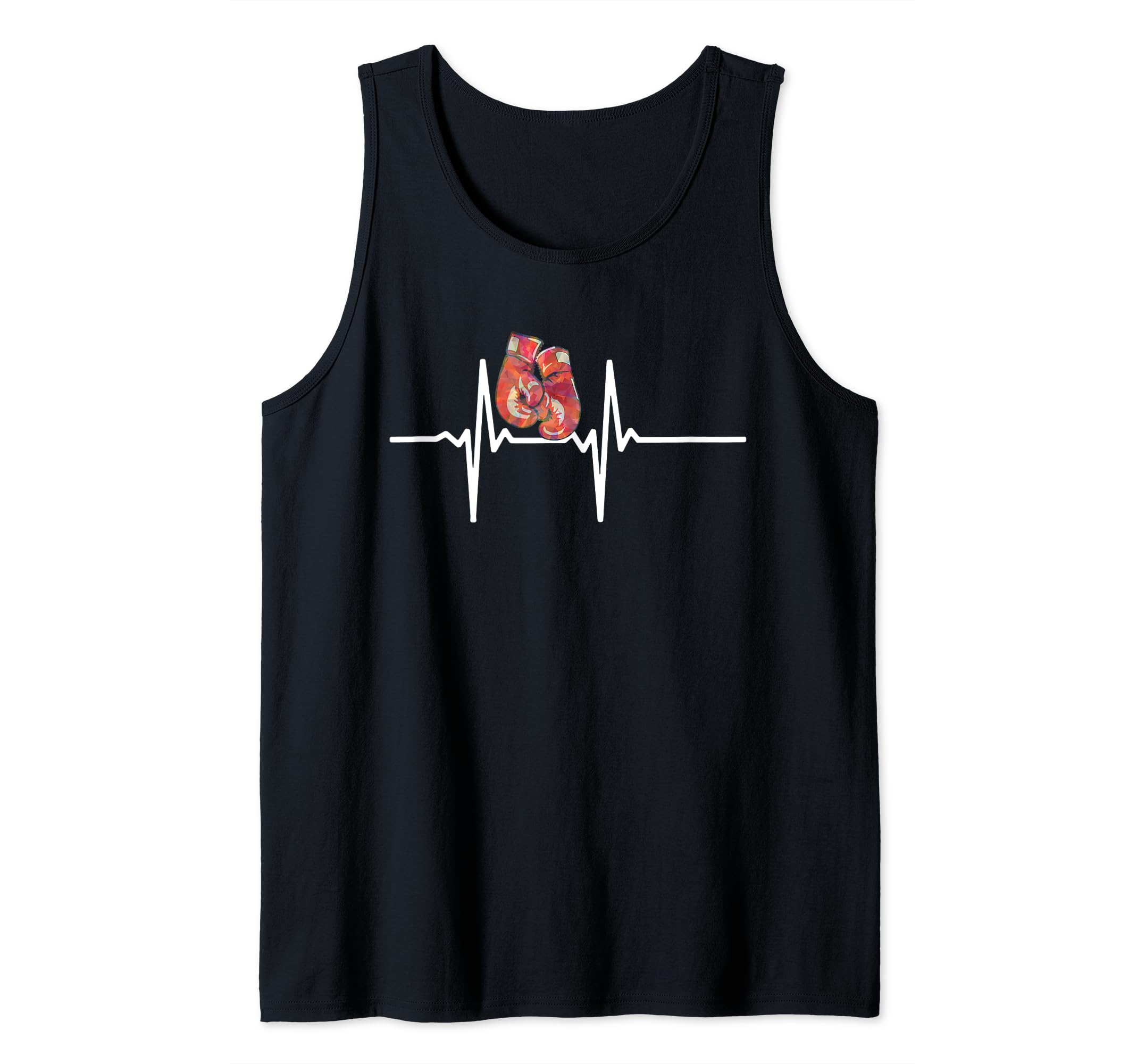 Boxing, Fighter Sports Punch heartbeat gloves Tank Top