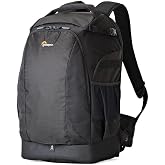 Lowepro LP37131, Flipside 500 AW II Camera Backpack, Fits Mirrorless, Compact Drone, DSLR with Lens, Extra Lenses, Black