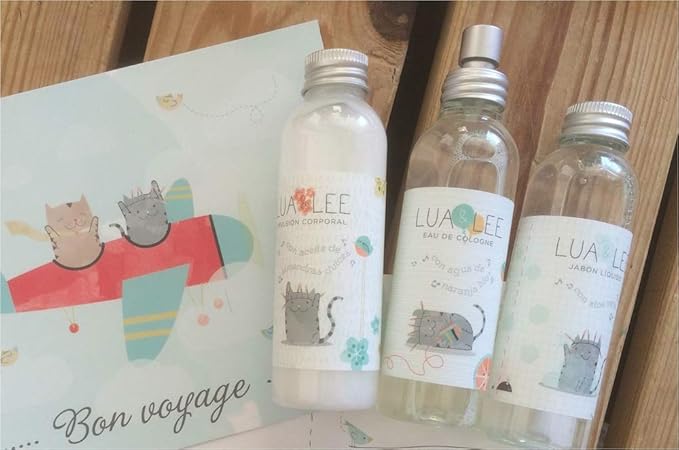 Lua & Lee Kit de viaje para niños - 100 gr: Amazon.es: Belleza