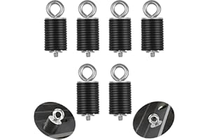 NON-SQUARE 6 Pcs UTV Bed Tie Down Anchors General Tie Down Anchor Black Compatible with Polaris Ranger/General 500 700 800 90