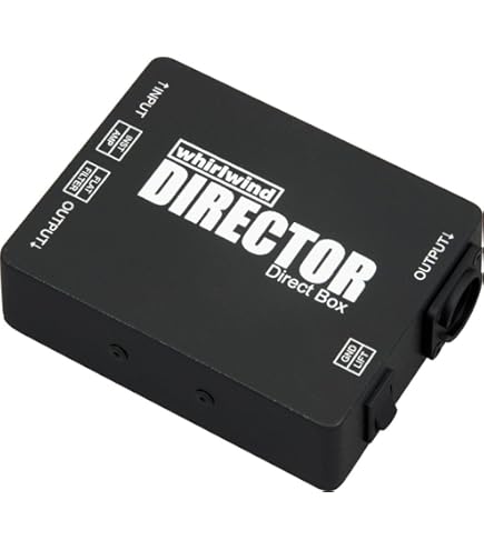 Amazon.com: whirlwind 2CH Passive Direct Box DIRECT2 : Musical