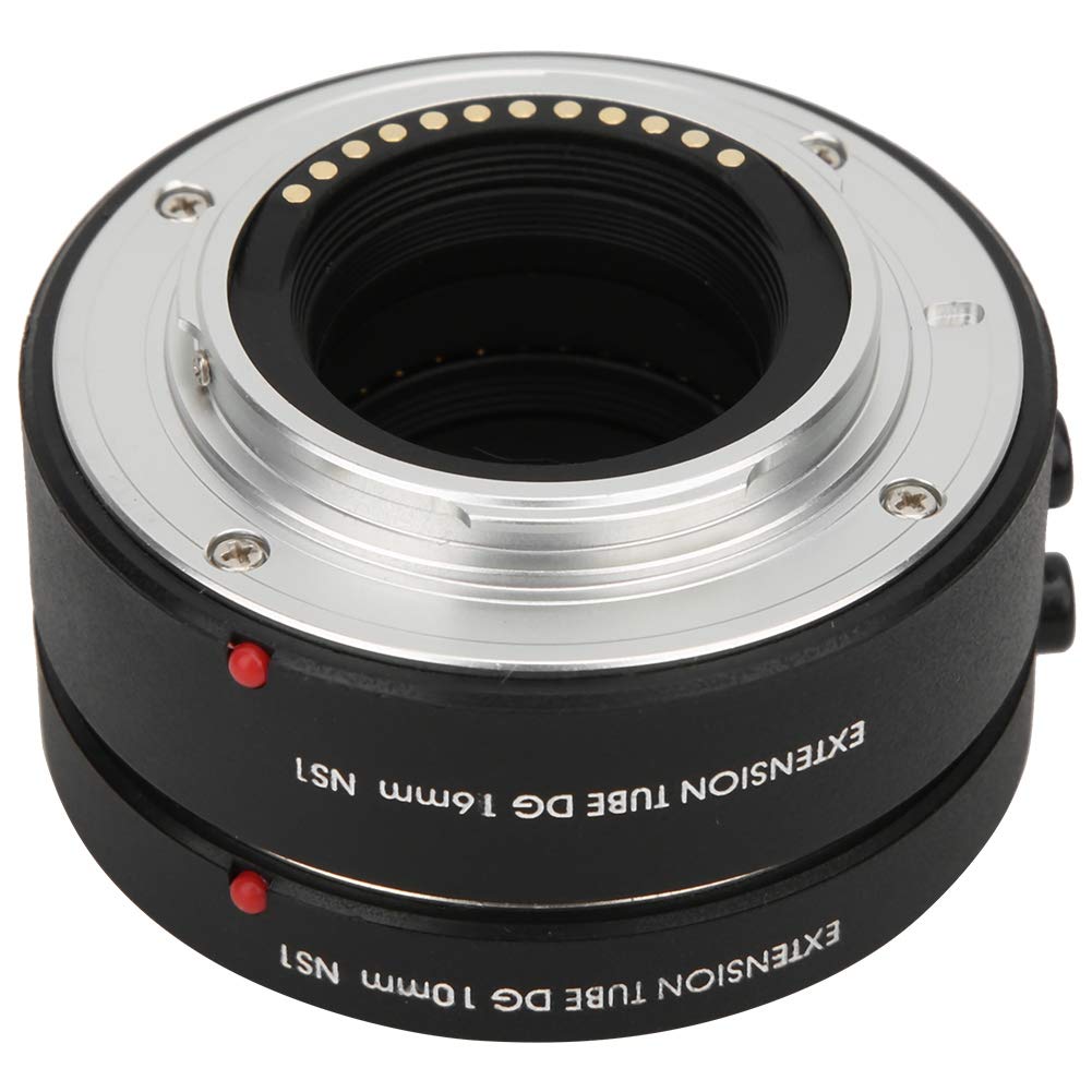 Yunir 10mm+16mm Aluminium Alloy Macro Lens Adapter Ring Automatic Focus Extension Tube Adapter for Nikon 1 Mount Camera J1 J2 V1