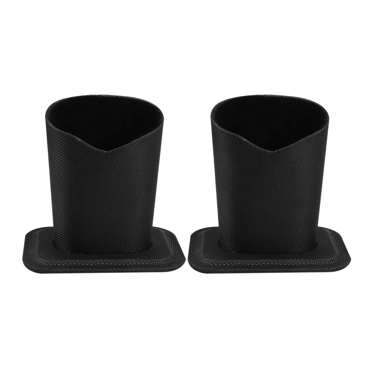 Healifty 2pcs Anti-Scratch Eyeglass Holder Standsï¼ŒGlasses Upright Case with Soft Cloth Liningï¼Œ Protective Eyeglass Stand Case for Deskï¼ŒNightstand, End Table