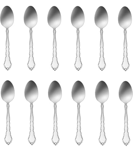 Oneida Satinique 18/8 Stainless Steel Dinner Forks - Set Of 4, Satin Finish, Modern Flatware