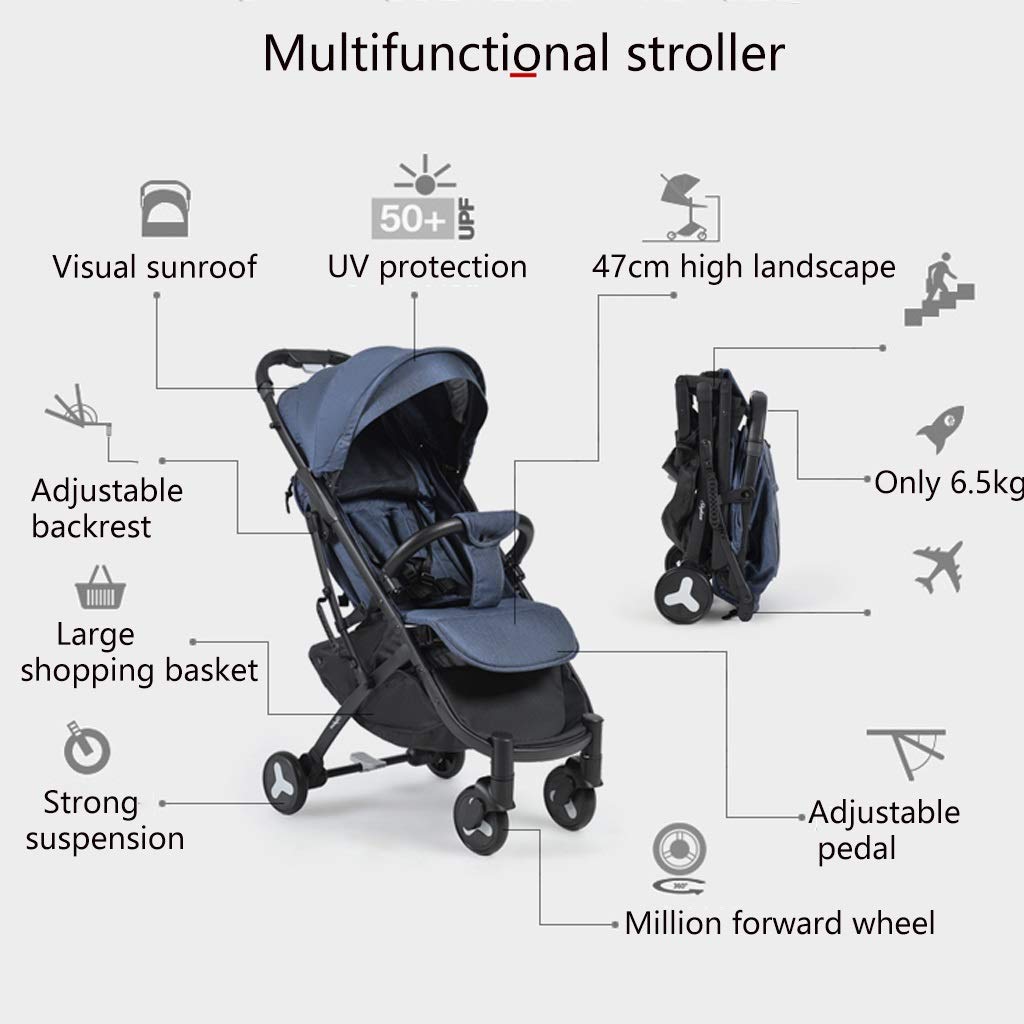 strollers with large sun canopy