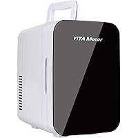 YITAMOTOR 6L Mini Fridge for Bedroom - Skincares Makeups Storage Personal Cold Drink Cooler Dorm Room Personal…