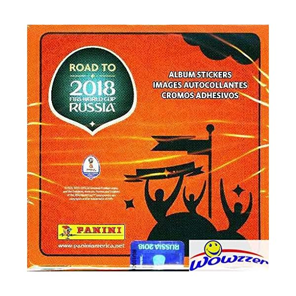 2018 PANINI ROAD TO FIFA WORLD CUP RUSSIA 50 PACKS TOTAL 350 STICKERS! LOOK FOR MESSI, RONALDO, NEYMAR & MORE (7 STICKERS PER PACK). **DO NOT CONFUSE WITH SMALLER 5 STICKER PACKS** SHIPS FROM USA