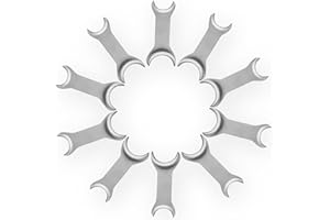 JVK GOODS AAProTools 10pcs Dental Double-Headed Autoclavable Intraoral Mouth 'Cheek Lip Retractor Opener Stainless Steel