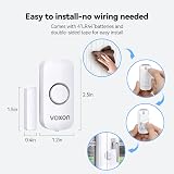 VOXON 2 Pack Wireless Door Window Alarm Sensor Magnetic 100dB Loud Home Security view 3