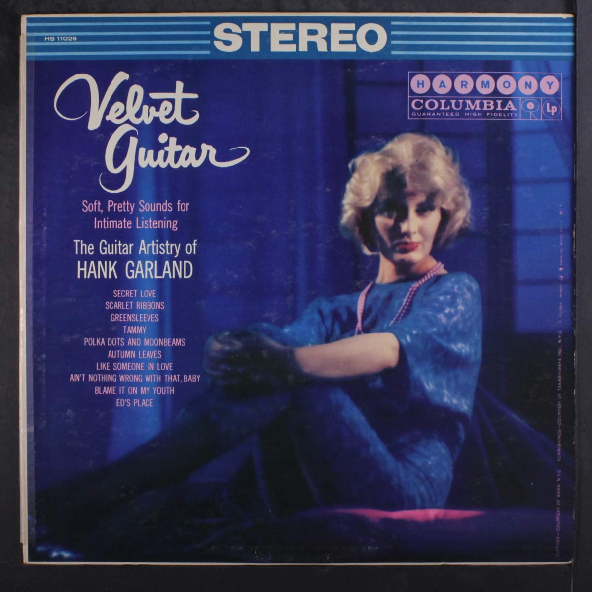 HANK GARLAND velvet guitar Music