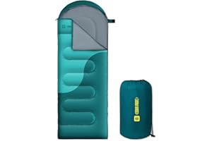ESOKA PRON Sleeping Bags for Adults&Kids,Lightweight Waterproof Warm Weather Sleeping Bag,Compact Portable Sleeping Bag for Camping,Essentials Gear for Camping Hiking Outdoor Travel