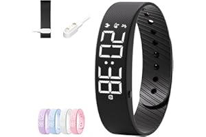 Upgraded Rise Alarm Band, Waterproof Original Rise Alarm Band for Deep Sleeper, Magnetic Charging Smart Wake-Up Wristband wit