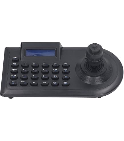 その他 CCTV System Keyboard Controller RS485 Amazon.com : CCTV Joystick Keyboard Controller LCD Display 4D