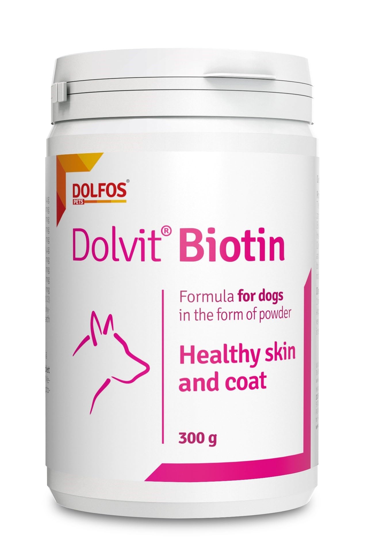 Dolvit Biotin 300g Vitamins Minerals Healthy Skin and Shiny Coat for Dogs