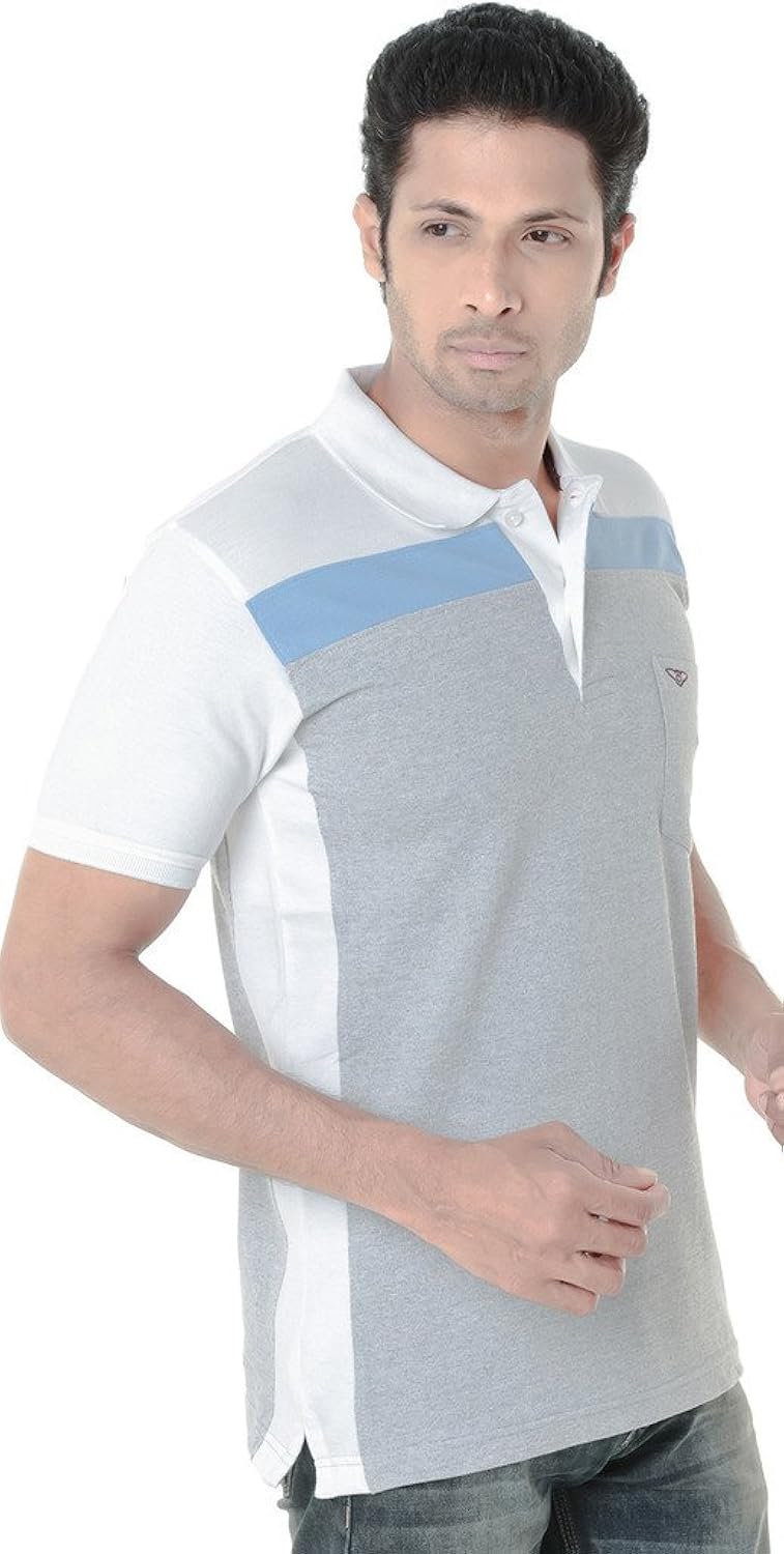 wexford men's cotton half sleeve polo t-shirt