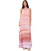 Hemant and Nandita Women's Back Ties Maxi Dress