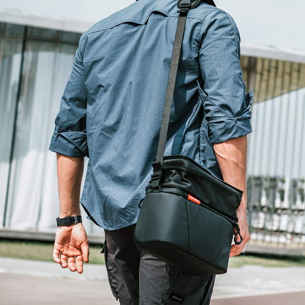 PGYTECH OneMo Waterproof Camera Backpack, Drone Case with 15.6" Laptop Compartment, Custom Dividers, Travel Bag Compatible with DJI Sony Canon Nikon DSLR/SLR Mirrorless Camera Tripod (Twilight Black) : Electronics