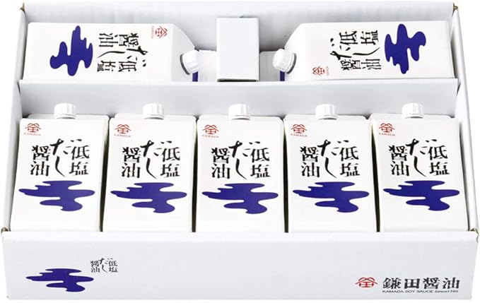 Amazon 鎌田醤油 低塩だし醤油0ml X7本入 鎌田醤油 しょうゆ 通販