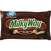 MILKY WAY Milk Chocolate Fun Size Candy Bars 11.24-Ounce Bag (Pack of 6)