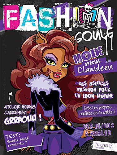 Monster High fashion goule Clawdeen avec vernis