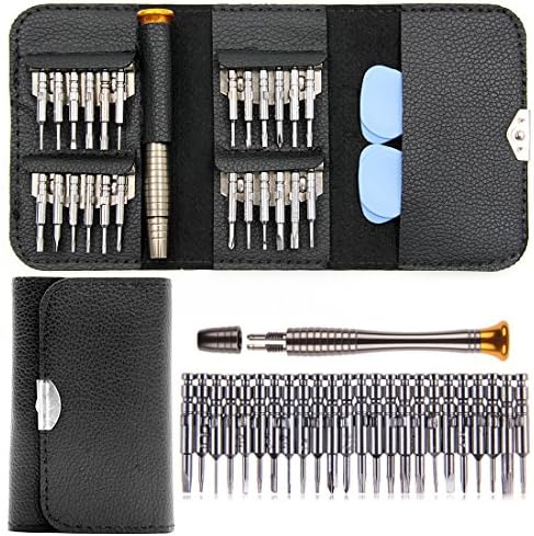 Precision Screwdriver Set, Migimi Mini screwdriver Tool Kit Portable Repair Opening Tool 25 in 1 for Watch, Laptop, Mobile Phone, iPhone, iPad