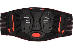 RiToEasysports Motorbike Kidney Belts, Anti Fall Motocross Motorcycle Kidney Belt Back Support Belt for Cycling Enthusiast (S