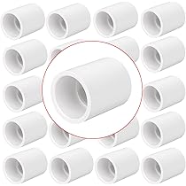 3/4" PVC Wye Fitting - Schedule 40 White 5-Pack For Plumbing & Irrigation