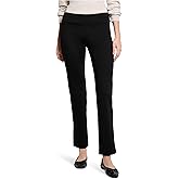NIC+ZOE Petite 29.5" Copley Straight Drapey Ponte Pants