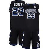 FOGHORN Mens Basketball Brothers Jersey 23 Scott Sports Shirt Vest Pants Set Halloween Cosplay Costume